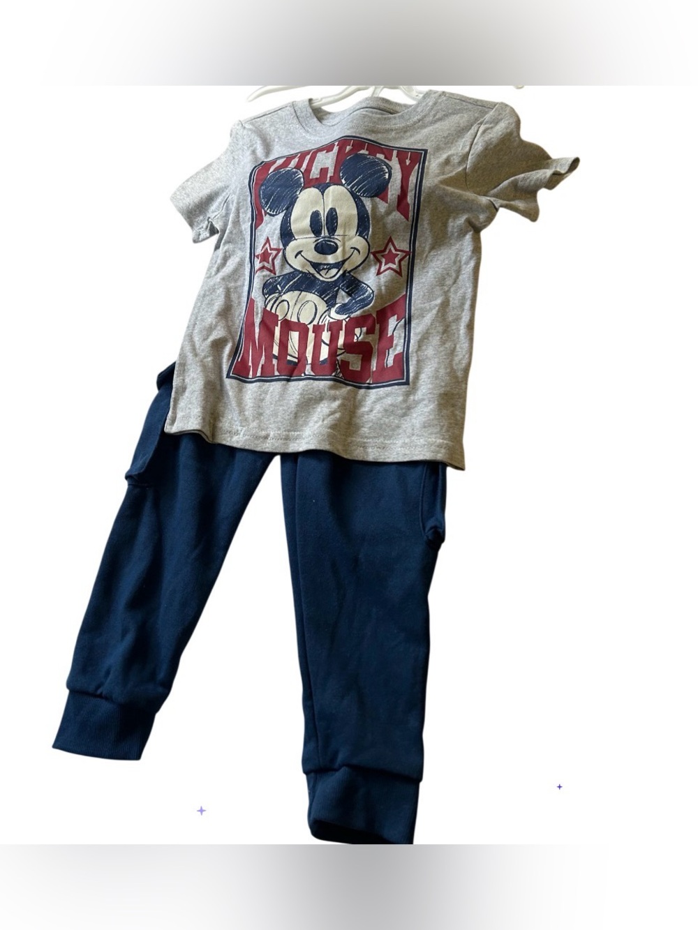 Disney Gray & Blue Mickey Mouse  Set